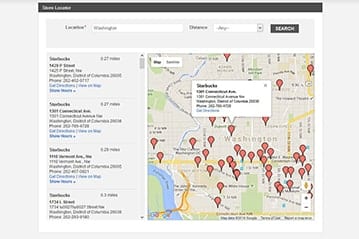 Store Locator done right here by ZoneWD