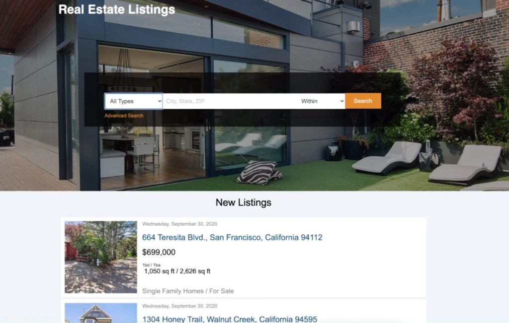 Real-Estate Listings done right here by ZoneWD