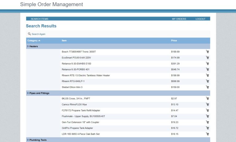 Simple Order Management - Apps by ZoneWD